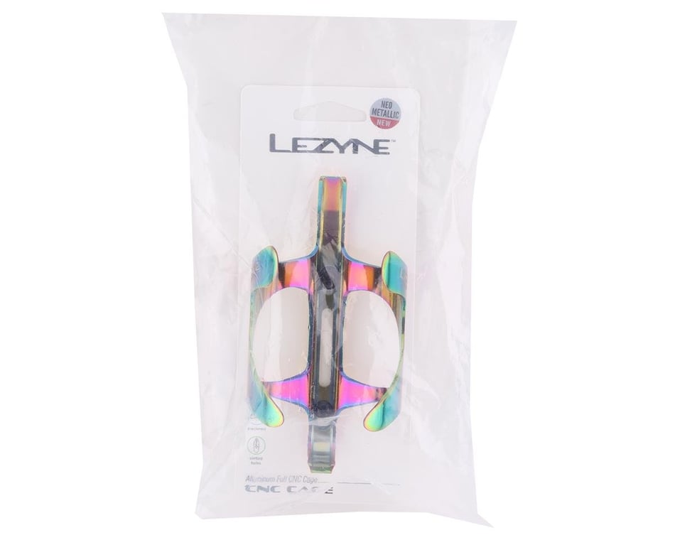 Lezyne CNC Water Bottle Cage (Neo Metallic)