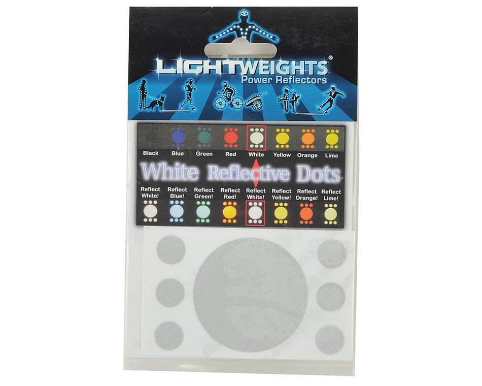 Lightweights Reflective Safety Dots (White)