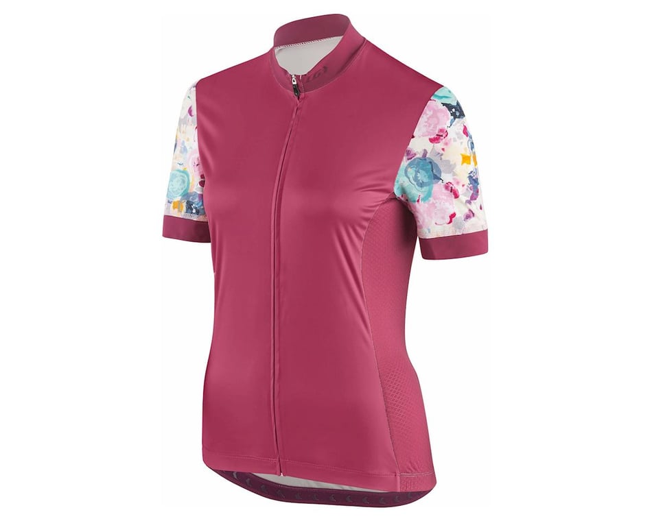 Louis Garneau Women's Art Factory Jersey (Shiraz/Multi)