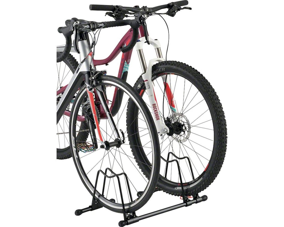 Minoura DS-151 Connect Rack Hoop Stand (Black) (For Road or Mountain Bikes)  - Performance Bicycle