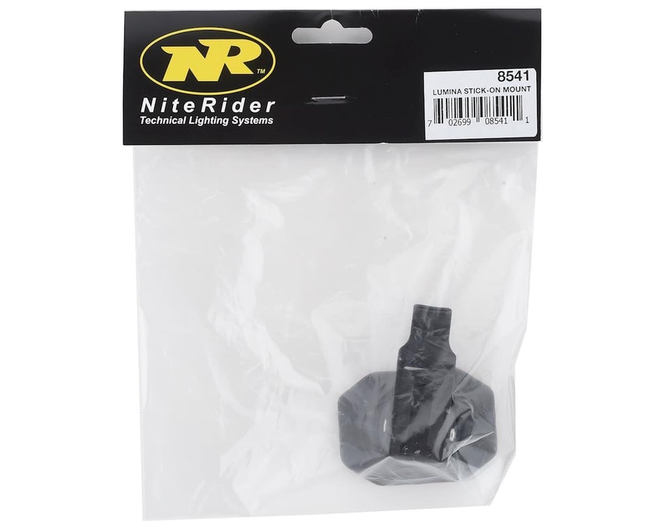 NiteRider Lumina Stick-On Light Mount (Black)