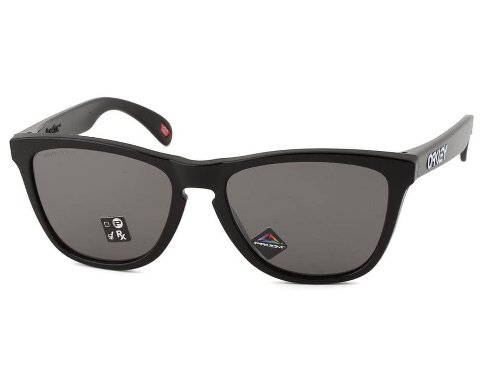 Oakley Frogskins Sunglasses (Polished Black) (Prizm Black Iridium