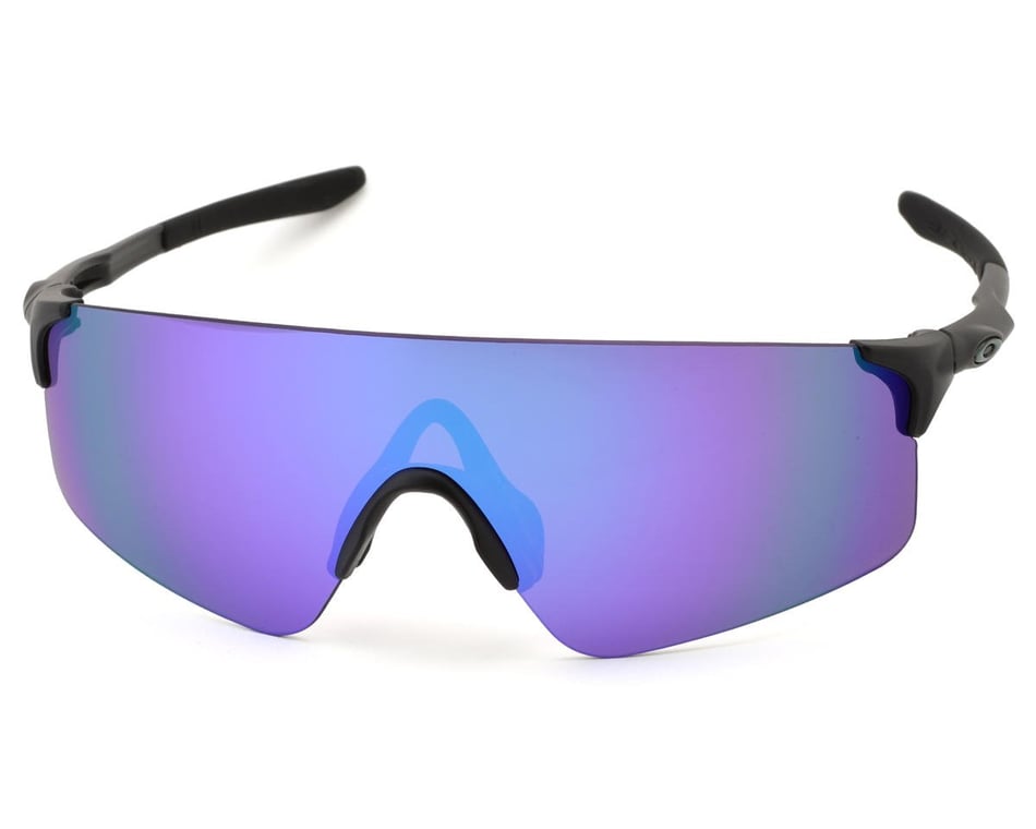 Oakley EVZero Sunglasses (Matte Black) (Prizm Violet Lens) Performance Bicycle
