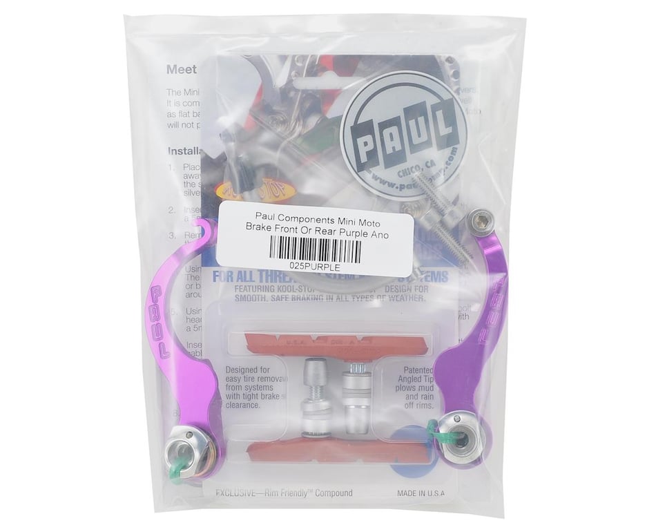 Paul Components Mini Moto Brake (Purple Anodized) (Front or Rear