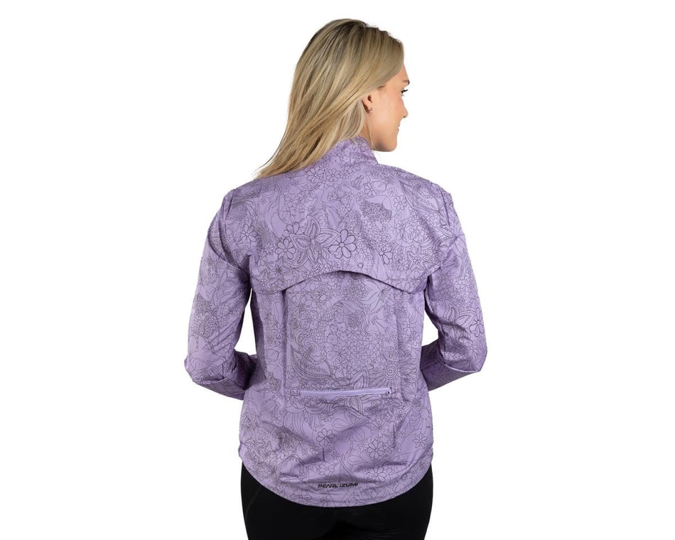 Pearl Izumi Women's Quest Barrier Convertible Jacket (Brazen Lilac