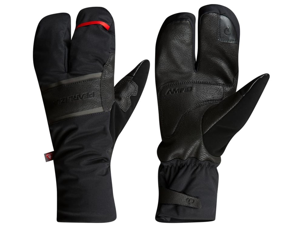 Pearl Izumi AmFIB Lobster Gel Gloves (Black) (M) - Performance Bicycle