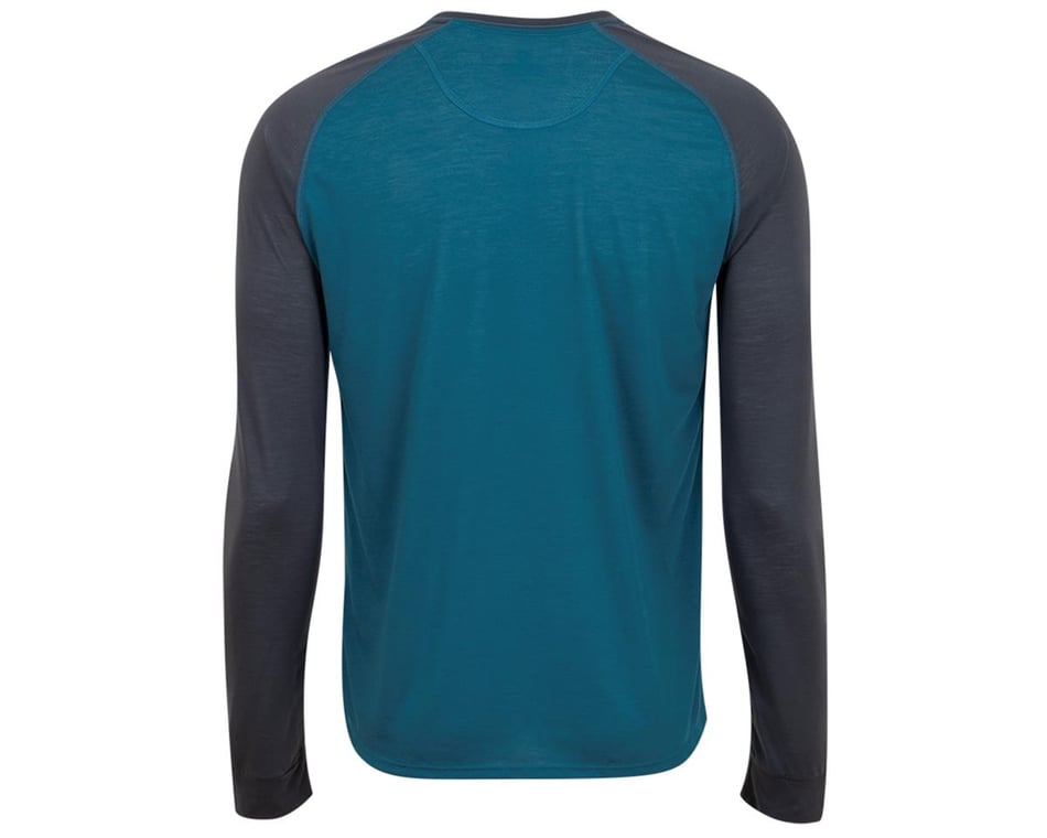 Pearl Izumi Canyon Long-Sleeve Jersey - Men's Gulf Teal/Dark Ink, L