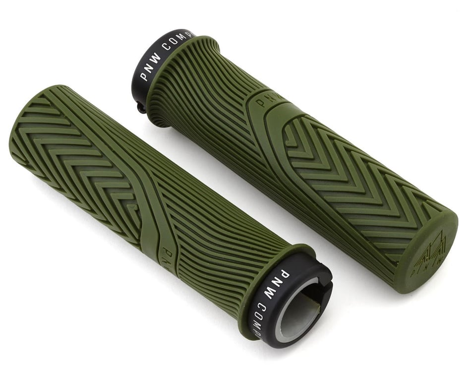 PNW Components Loam Mountain Lock-On Grips (Moss Green) (XL