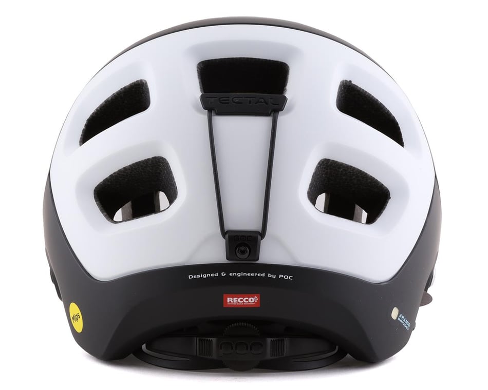 POC Tectal Race MIPS Helmet (Uranium Black/Hydrogen White Matte