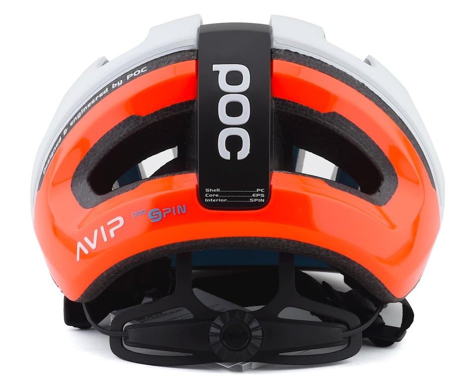 POC Cycling Omne Air SPIN Cycling Helmet Zink Orange AVIP Size SML 