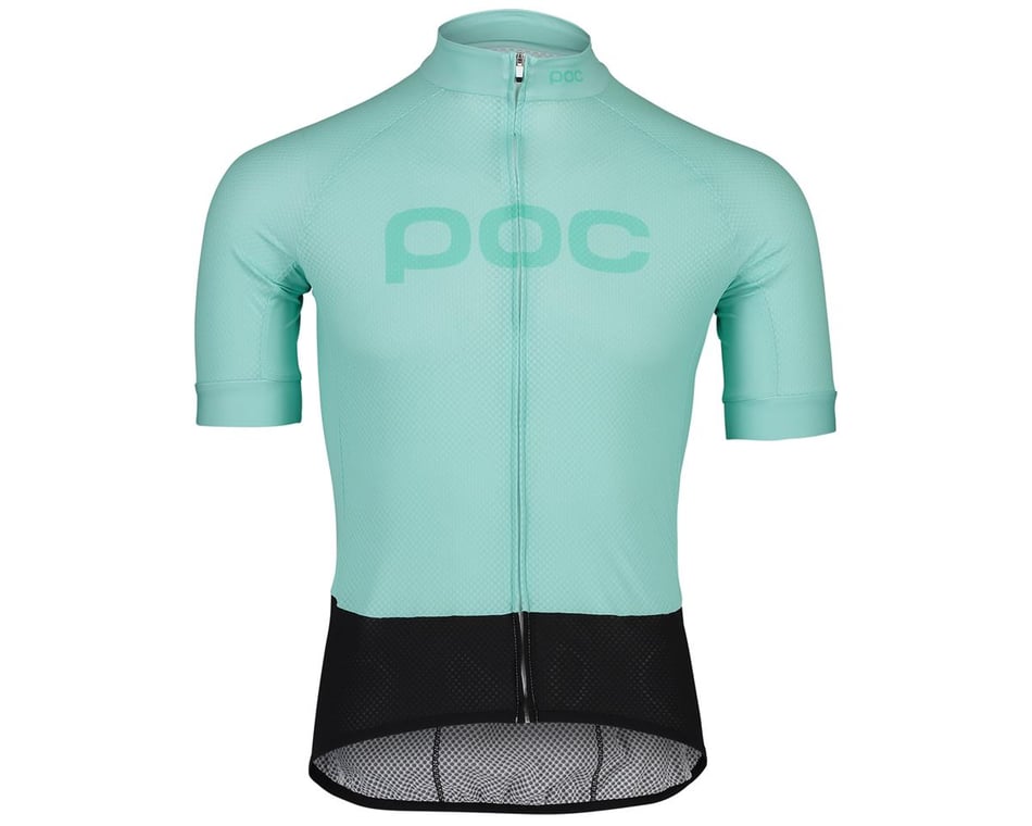 Samenpersen tempo paspoort POC Essential Road Logo Jersey (Fluorite Green) (2XL) - Performance Bicycle