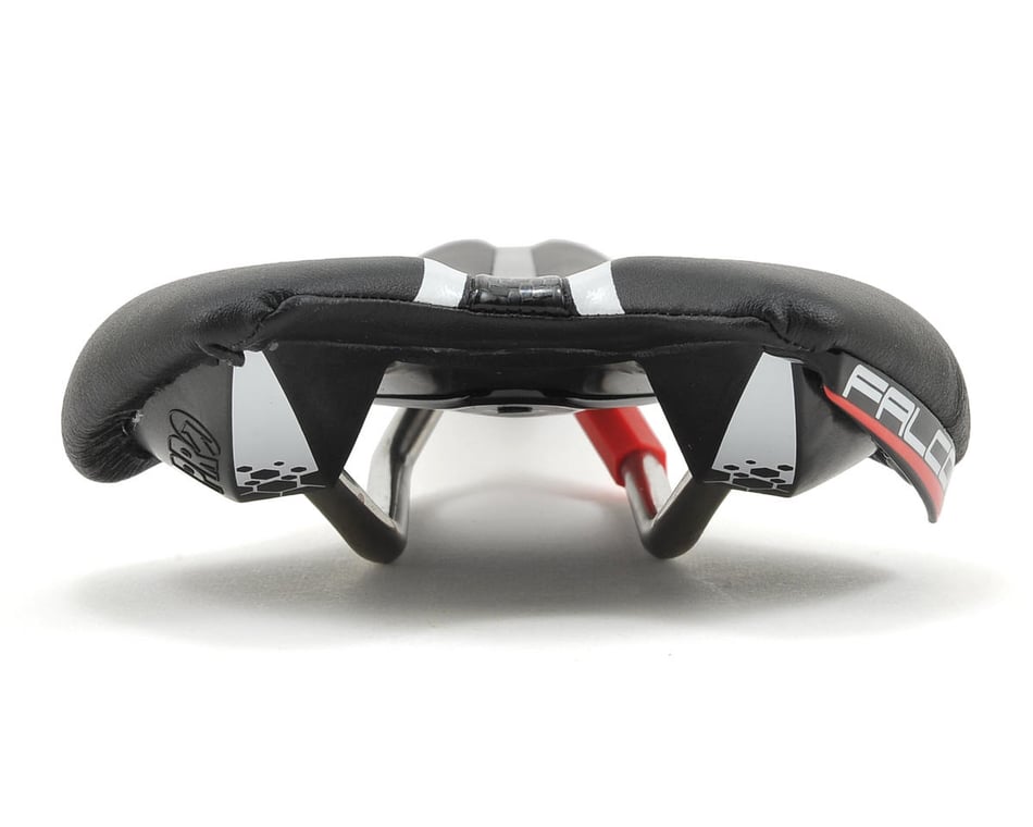 Pro Falcon Ti Saddle (Black/White) (132mm)