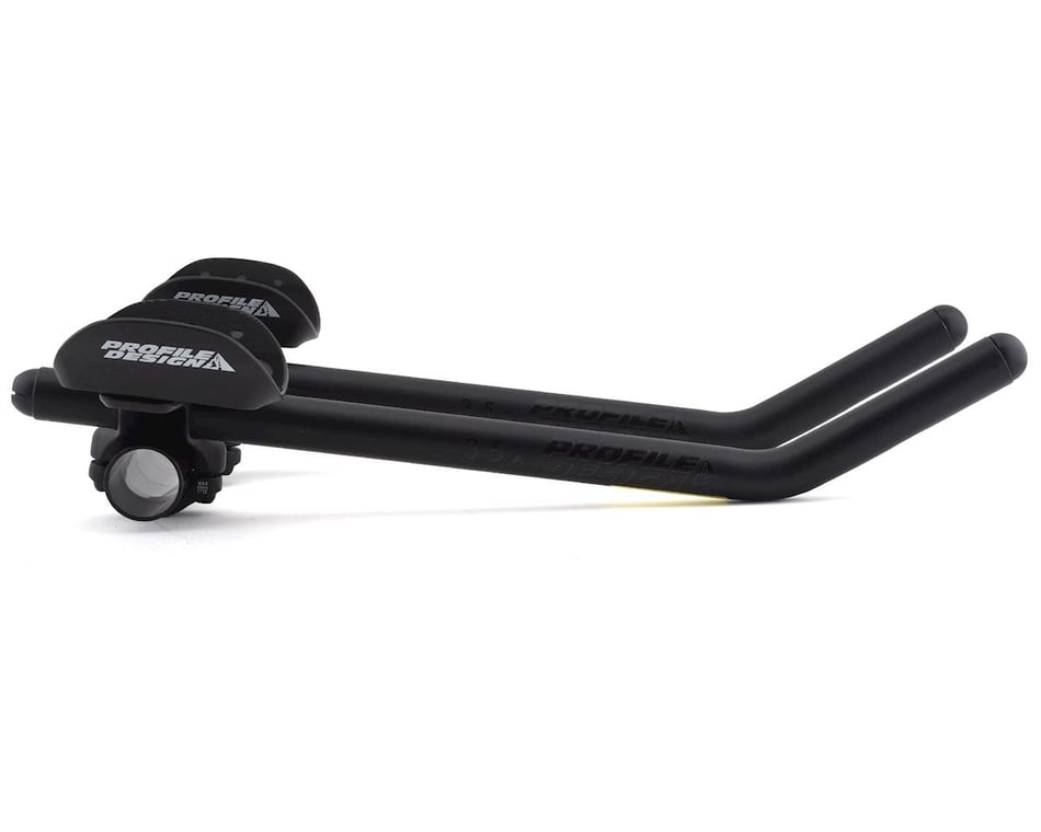Profile Design Sonic Ergo 35a Shallow Ski-Bend Aluminum Clip-on Aerobar  (Black)