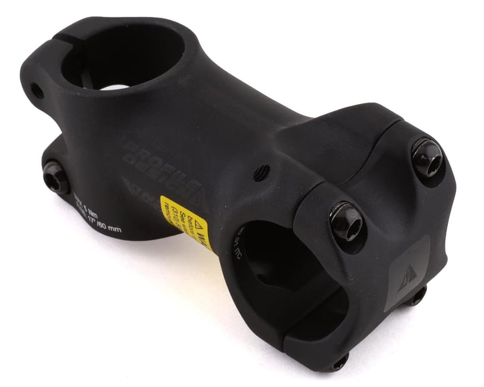 Profile Design 1/Seventeen Stem (Black) (31.8mm) (60mm) (17°)