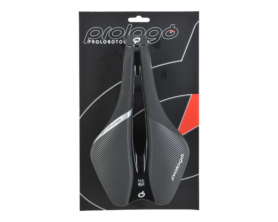 Prologo Dimension 143 Saddle (Black) (Tirox Rails) (143mm