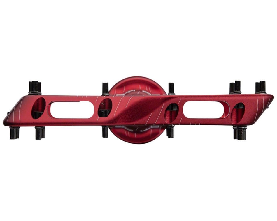 Red race cheap face pedals