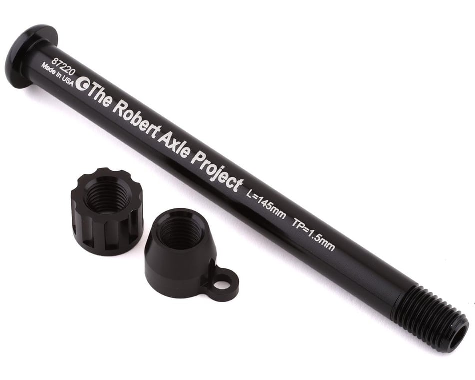 Robert Axle Project . Front Lightning Thru-Axle (Black) (12 x 100mm) -  Performance Bicycle