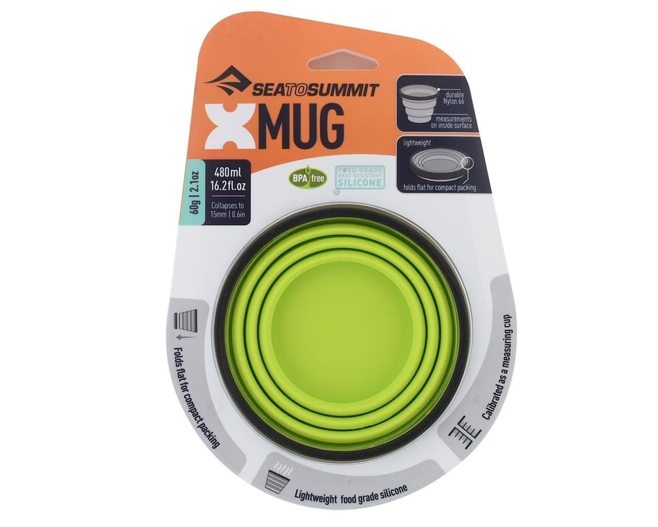 Sea to Summit X Cup Collapsible Food Container, Lime : .co
