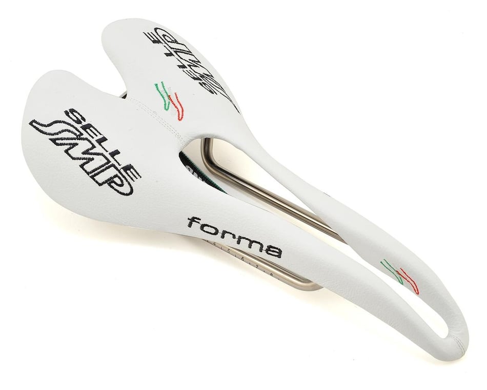 Selle SMP Forma Saddle (White) (AISI 304 Rails) (137mm