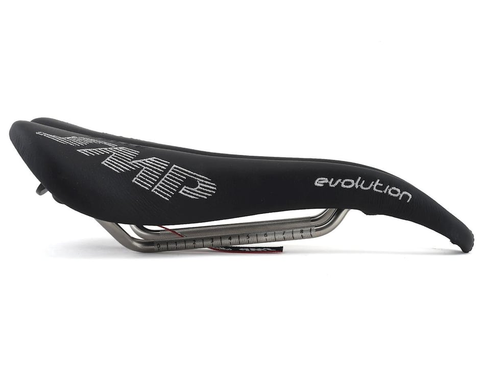 hoek gebonden haar Selle SMP Evolution Saddle (Black) (AISI 304 Rails) (129mm) - Performance  Bicycle