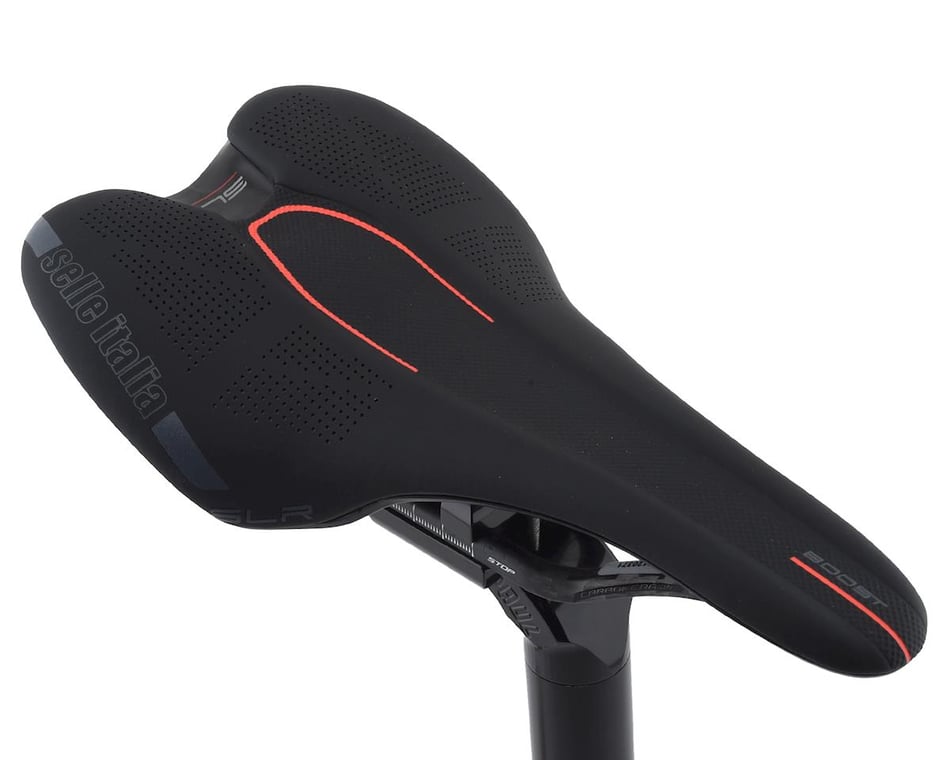 stuk inkomen Gemeenten Selle Italia SLR Boost Kit Carbonio Saddle (Black) (Carbon Rails) -  Performance Bicycle