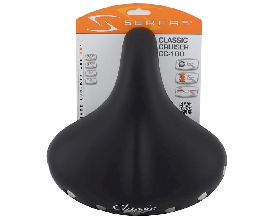 Serfas classic cruiser sales saddle