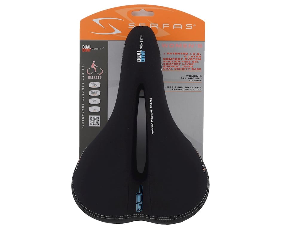 Serfas dual density women's bicycle online saddle