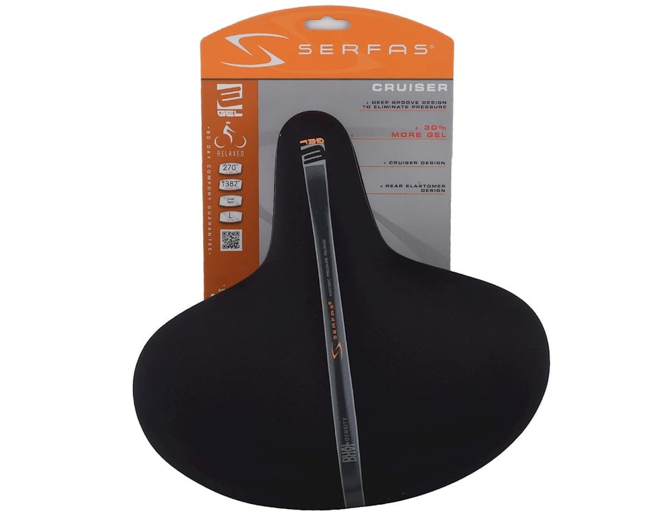 Serfas deep groove design bike online seat