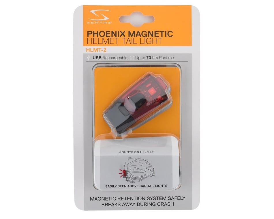 Phoenix magnetic helmet tail hot sale light