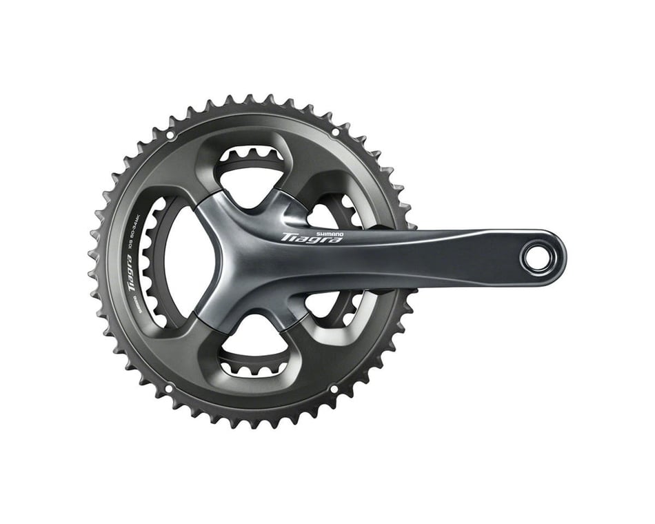 Shimano Tiagra 4700 Crankset (Grey) (2 x 10 Speed) (Hollowtech II) (165mm)  (48/34T) (110 Asymmetric BCD)