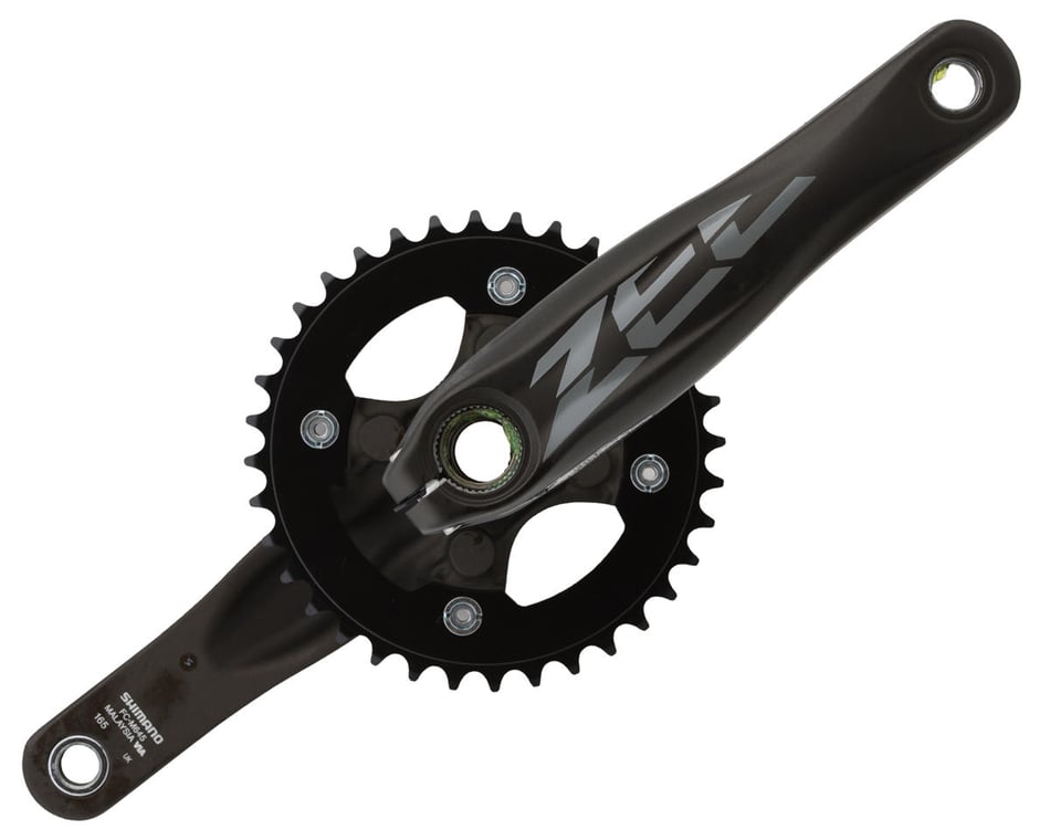 Shimano ZEE M640 Crankset (Black) (1 x 10 Speed) (Bottom Bracket Included)  (165mm) (36T) (For 83mm Shell)