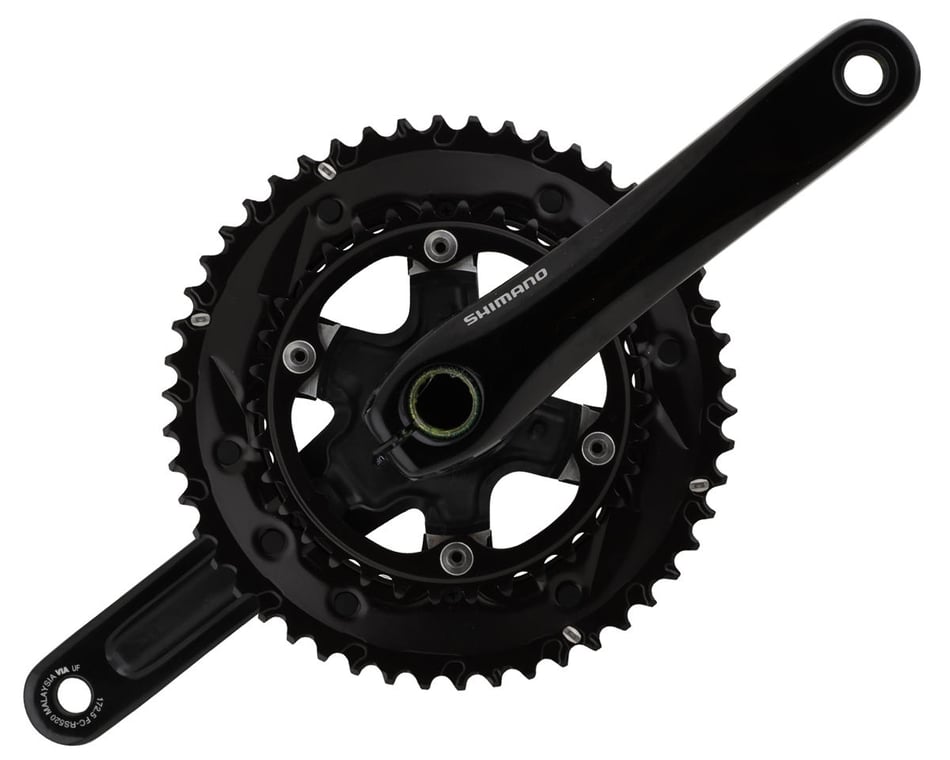 Shimano FC-RS520 Crankset (Black) (2 x 12 Speed) (172.5mm) (50/34T