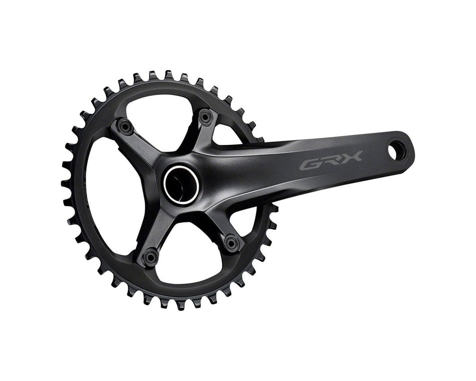 Shimano GRX FC-RX600 Crankset (Black) (1 x 11 Speed) (Hollowtech II)  (170mm) (40T) (110 Asymmetric BCD)