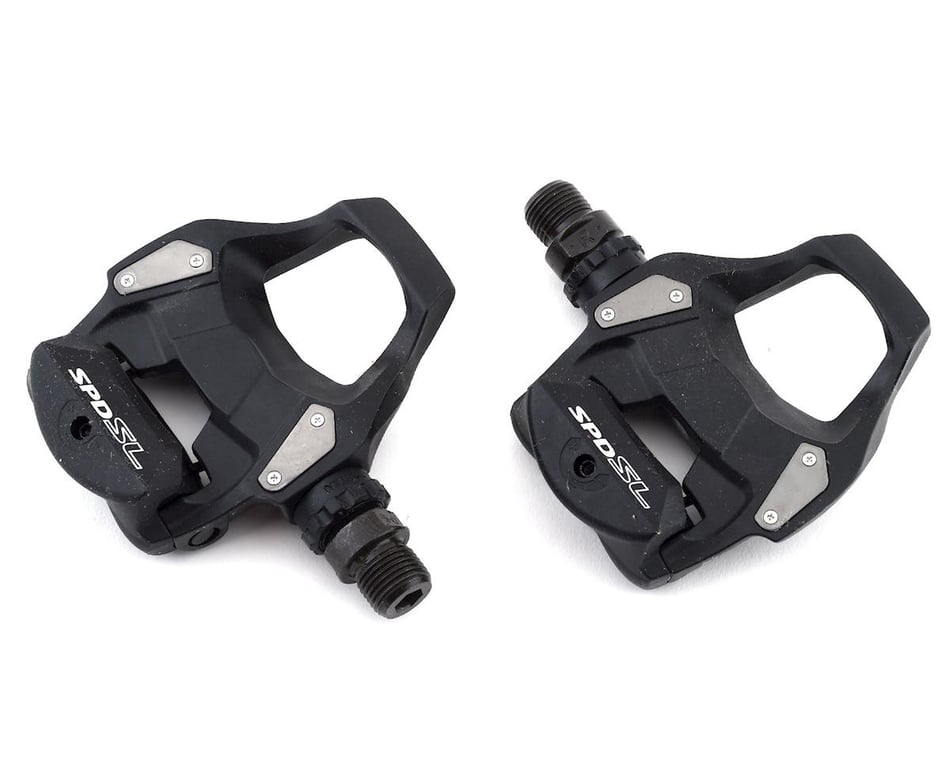SHIMANO PD-RS500 SPD-SL Pedal Black One Size Without Reflector Includes Cleat 