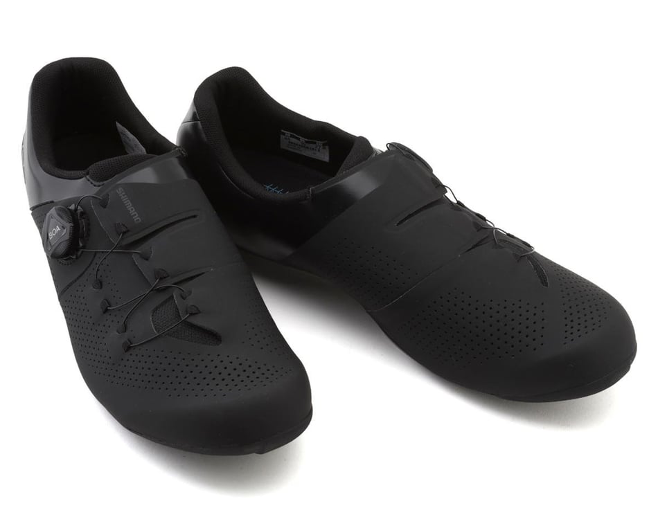 Shimano Mens wide 44 Road cycling shoes fashion black