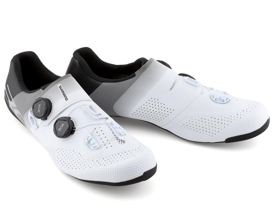 White Shimano RC7 Road Cycling Shoes 