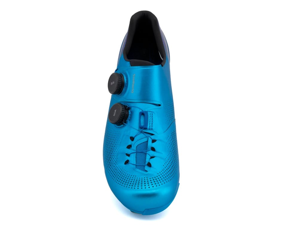 Shimano SH-RC903E S-PHYRE Road Cycling Shoes (Blue) (Wide Version) (44)  (Wide)