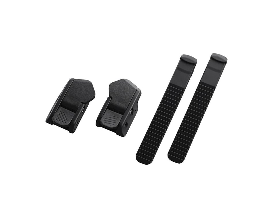 Shimano Low profile buckle and strap set black 