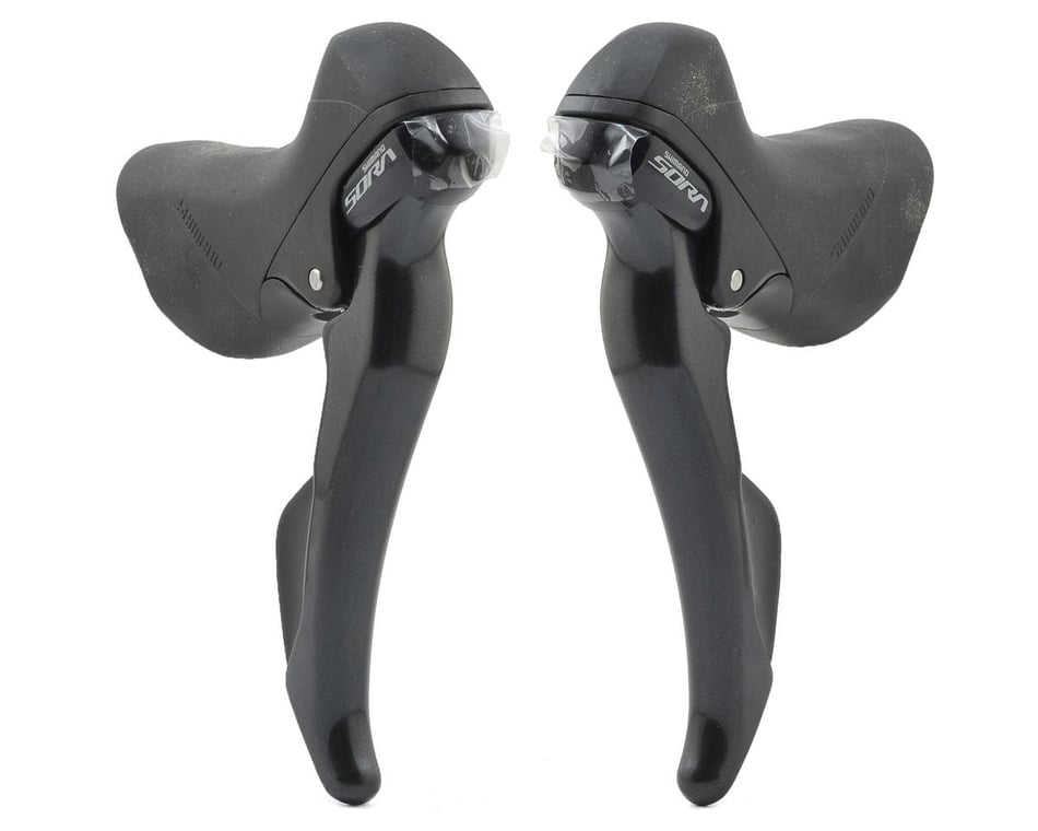 Shimano Sora ST-R3000/R3030 Brake/Shift Levers (Black) (Pair) (2 x 9 Speed)  (Dual Control)