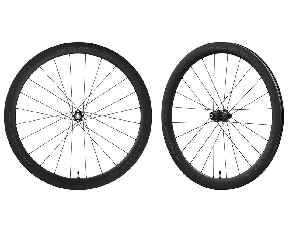 Shimano Ultegra WH-R8170-C50-TL Wheels (Black) (Shimano/SRAM) (Wheelset)  (12 x 100, 12 x 142mm) (700c / 622 ISO) (Centerlock) (Tubeless)