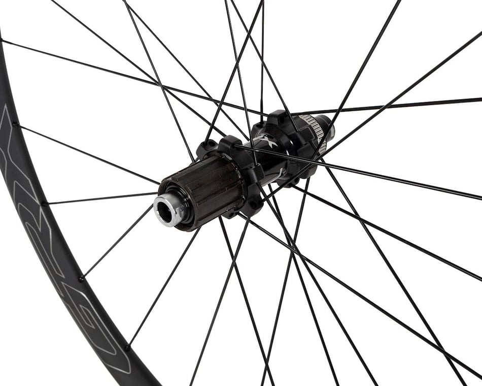 Shimano GRX WH RX570 Rear Wheel Black Shimano HG 11 12 12 x 142mm 650b Performance Bicycle