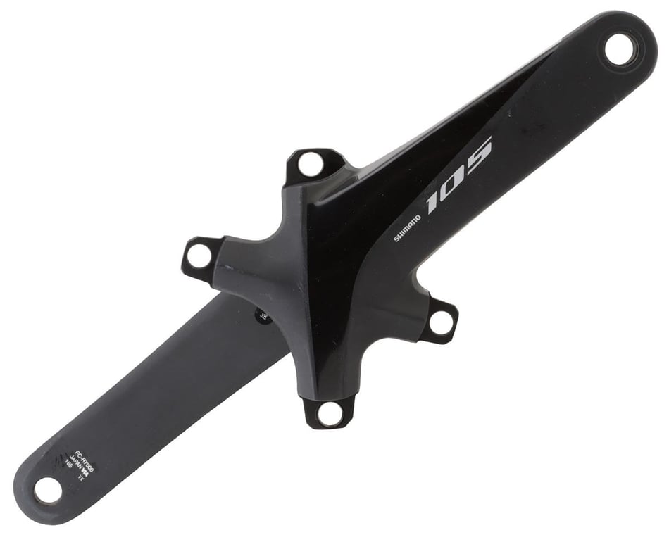 Shimano 105 FC-R7000 Hollowtech II Crank Arms (Black) (165mm