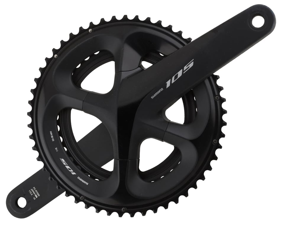 Shimano 105 FC-R7000 Crankset (Black) (2 x 11 Speed) (Hollowtech II)  (172.5mm) (53/39T)