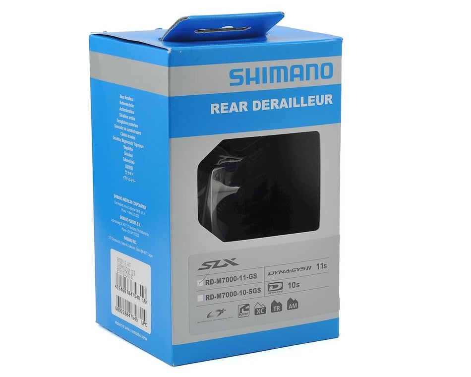 Shimano SLX RD-M7000 Rear Derailleur (Grey) (11 Speed) (Medium Cage) (GS)  (Shadow Plus)