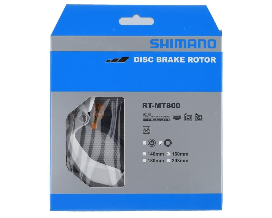 Shimano XT RT-MT800 Disc Brake Rotor (Centerlock) (160mm) (External Spline  Type) - Performance Bicycle
