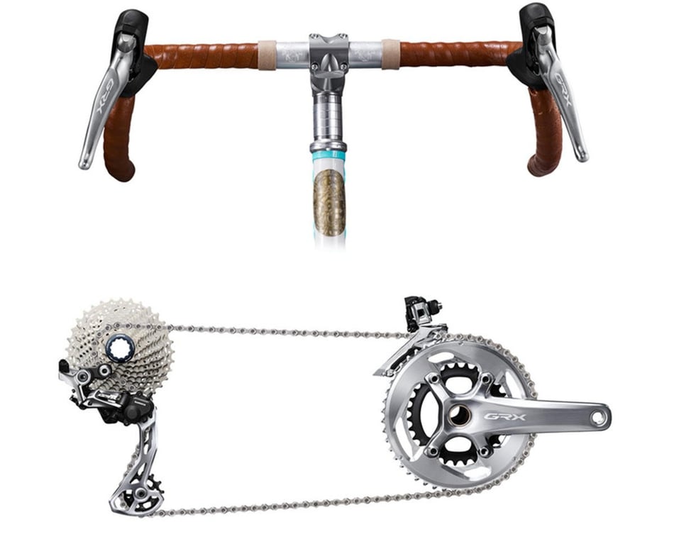 Shimano GRX Limited Groupset (Silver) (2 x 11 Speed) (Drop