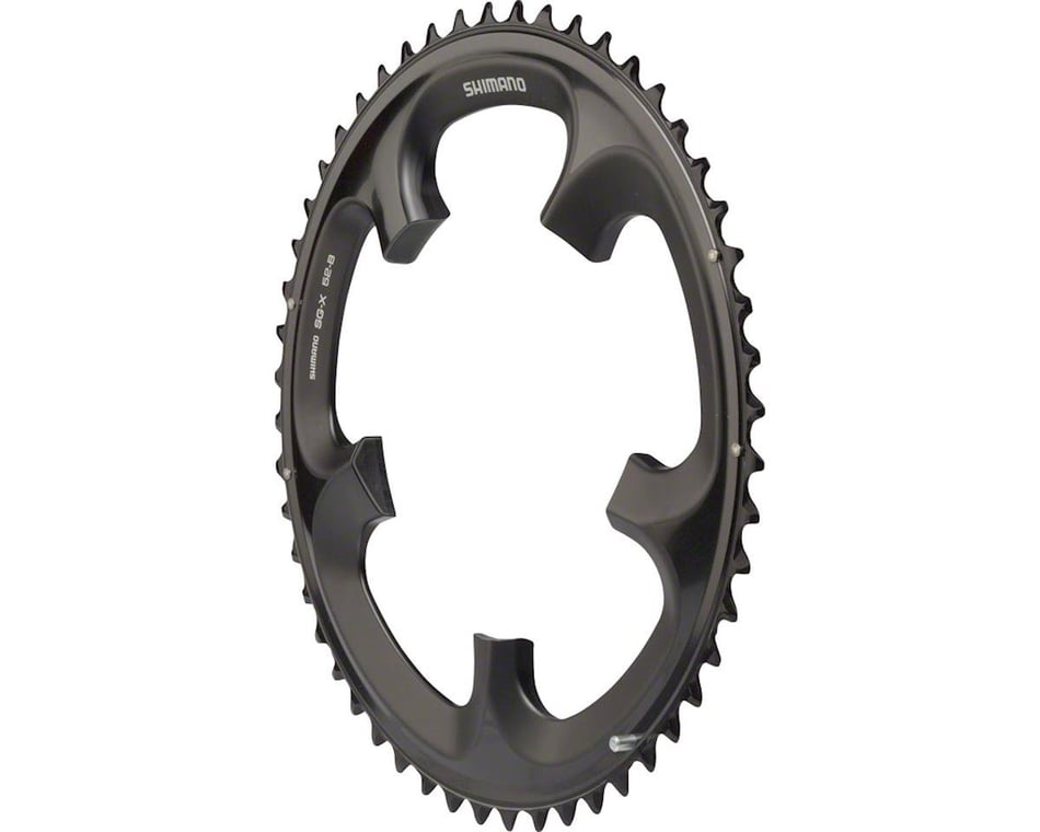 Shimano Ultegra FC-6700-G Chainrings (Grey) (2 x 10 Speed) (130mm BCD)  (Outer) (B-Type) (52T) - Performance Bicycle