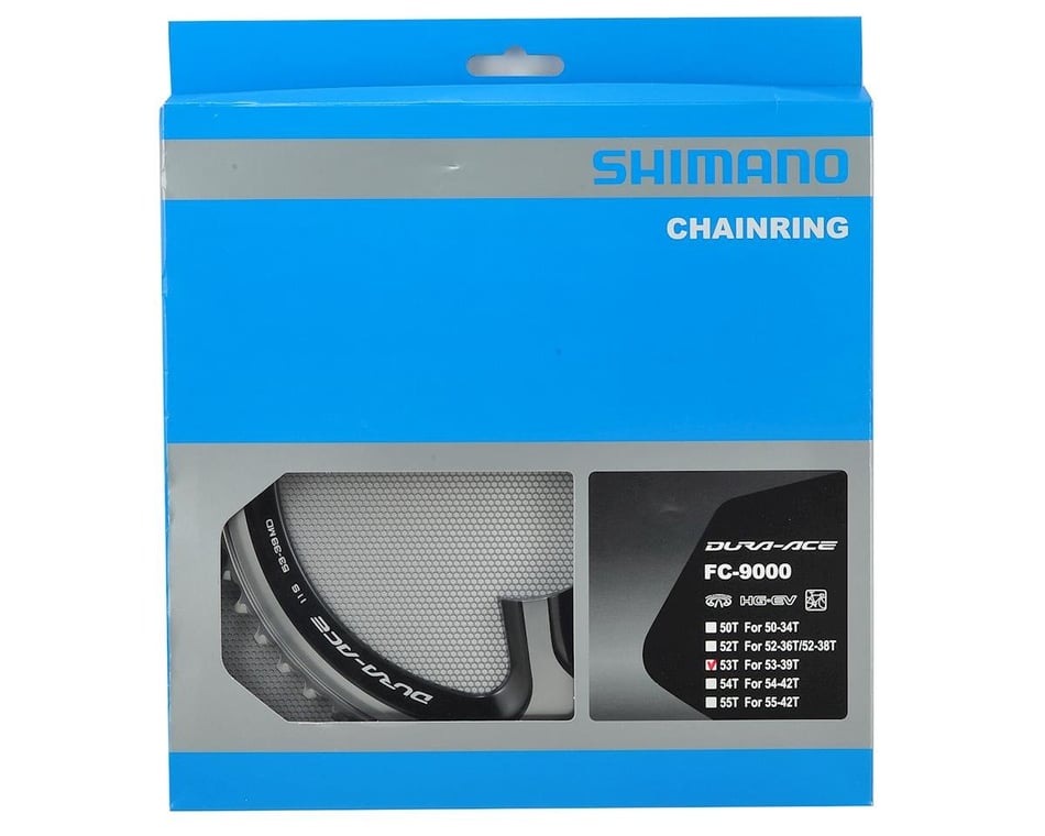 Shimano Dura-Ace FC-9000 Chainrings (Black/Silver) (2 x 11 Speed