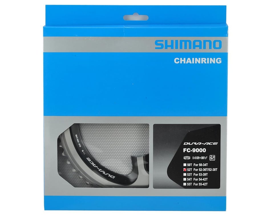 Shimano Dura-Ace FC-9000 Chainrings (Black/Silver) (2 x 11 Speed