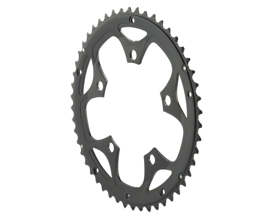 Shimano Sora R3000-CG Chainring (Black) (2 x 9 Speed) (110mm BCD) (Outer)  (50T) (Chainring Guard Model)